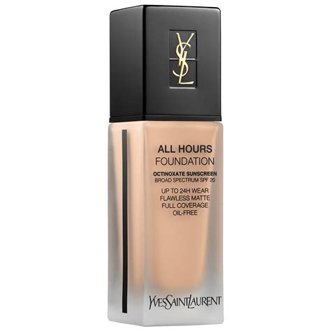 ysl all hours foundation warm sand|ysl beauty foundation.